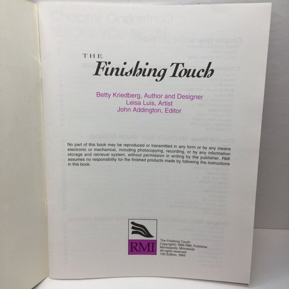 Vintage 2 Book Set Creative Gift Wrapping Fun Easy Finishing Touch 35 Ribbon Bow - Picture 3 of 16